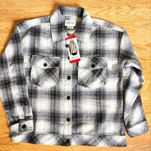 Boston Traders Ladies Trucker Jacket GRAY Medium